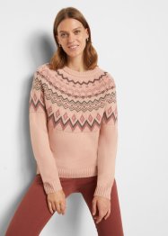 Hochgeschlossener Norweger-Pullover, bpc bonprix collection