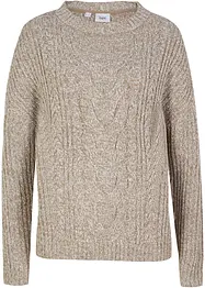 Pullover mit Zopfmuster, bonprix