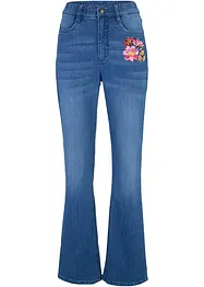 Bootcut-Jeans High Waist, Bequembund, bonprix