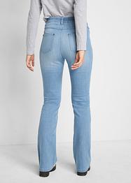 Bootcut-Jeans mit Bequembund und Stickerei, bpc bonprix collection