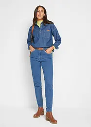 Mom Jeans High Waist, Stretch, bonprix