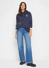 Wide-Leg-Jeans High Waist, bonprix