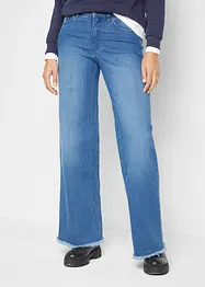 Wide-Leg-Jeans High Waist, bonprix