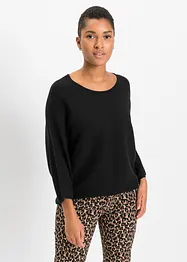 Oversize Ripp-Pullover, bonprix