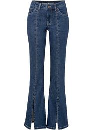 Bootcut-Jeans mit Schlitzdetail mit Positive Denim #1 Fabric, RAINBOW