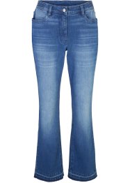 Stretch-Jeans mit leicht ausgestelltem Bein und ausgefranstem Saum, bpc bonprix collection