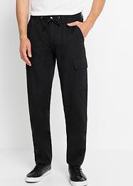 Regular Fit Cargo-Hose mit Komfortschnitt, Straight, bpc bonprix collection