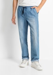 Regular Fit Jeans mit elastischem Bund, Straight (2er Pack), John Baner JEANSWEAR