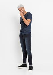 Pflegeleichtes T-Shirt aus Baumwolle, Slim Fit, RAINBOW