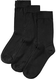 Hochwertige Socken (3er Pack) mit exklusivem Tragegefühl mit Bio-Baumwolle, bpc bonprix collection