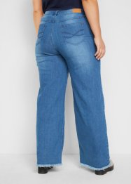 Loose Fit Stretch-Jeans, Straight, High, John Baner JEANSWEAR