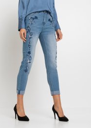 Slim Jeans, Mid Waist, cropped, BODYFLIRT