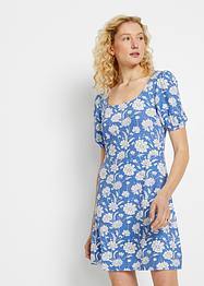 Jerseykleid mit Blumendruck, RAINBOW