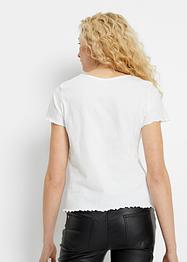 T-Shirt mit Schriftzug, RAINBOW
