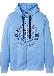 Kapuzen-Sweatjacke mit Komfortschnitt, bpc bonprix collection