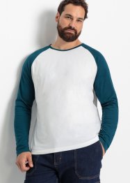 Langarmshirt aus Bio-Baumwolle Cradle to Cradle Certified® Silber, bpc bonprix collection