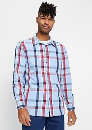 Langarmhemd mit Komfortschnitt, John Baner JEANSWEAR