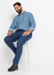 Stretch-Jeans in verkürzter Länge mit Positive Denim #1 Fabric, RAINBOW