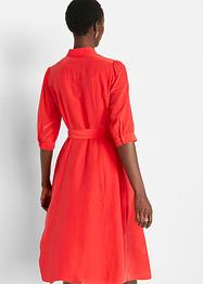 Kleid mit Seidenanteil und Bindeband, bpc selection premium