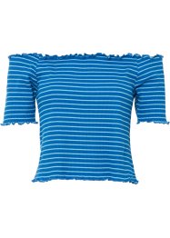 Rippshirt gestreift aus Bio-Baumwolle, RAINBOW