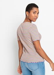 Rippshirt aus Bio-Baumwolle, RAINBOW