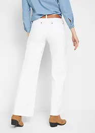 Wide-Leg-Jeans Mid Waist, bonprix