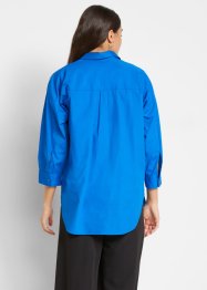 Oversize Bluse aus Baumwolle mit 3/4 Arm, bpc bonprix collection