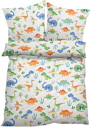 Kinderbettwäsche mit Dinosaurier, bpc living bonprix collection