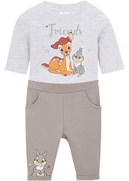 Baby Disney Bambi Shirt + Sweathose (2-tlg.Set), Disney
