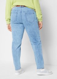 High-Waist Mom-Jeans mit vorverlegten Nähten und Bequembund, bpc bonprix collection