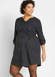 Umstands- und Stillblusenkleid aus fließender Viskose, bonprix