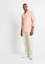 Relaxed Fit Schlupf-Hose mit Leinen, Straight, bonprix