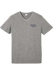 T-Shirt mit V-Ausschnitt, John Baner JEANSWEAR