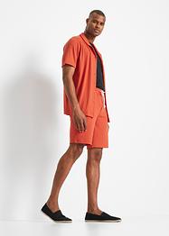 Gerippte Sweat-Bermuda, John Baner JEANSWEAR