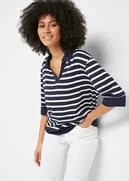 Poloshirt aus Baumwolle-Viskose Mix, bonprix