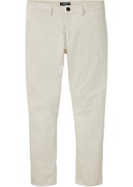 Regular Fit Stretch-Chinohose aus Baumwollsatin, Straight, bpc bonprix collection