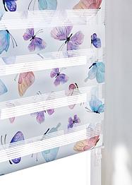 Doppelrollo mit Schmetterlings Druck, bpc living bonprix collection