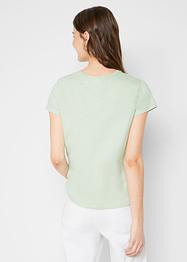 Basic T-Shirt mit Druck (2er Pack), bpc bonprix collection