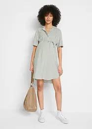 Umstands- und Stillblusenkleid aus fließender Viskose, bonprix