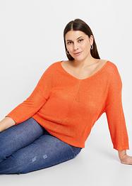 Sommer-Pullover mit Glanzgarn, BODYFLIRT