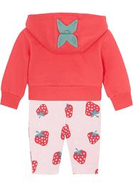 Baby Sweatshirtjacke und Leggins aus Bio-Baumwolle (2-tlg.Set), bpc bonprix collection