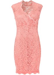 Spitzen-Kleid mit Pailetten, BODYFLIRT boutique