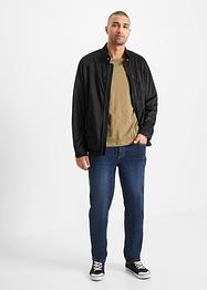 Kurzjacke in Velour-Optik, John Baner JEANSWEAR