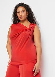 Jersey-Top mit Raffungen, BODYFLIRT