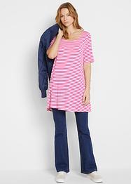 lange Shirttunika, halbarm, bpc bonprix collection