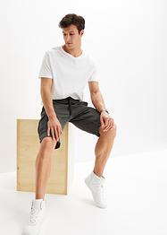 Sweat-Bermuda mit Cargotaschen, RAINBOW