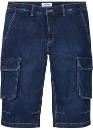 Long-Stretch-Jeans-Bermuda mit Komfortschnitt, Regular Fit, John Baner JEANSWEAR