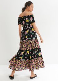 Kleid mit Smock- Ausschnitt, bpc bonprix collection