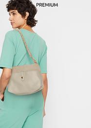 Lederhandtasche mit austauschbarem Taschengurt, bpc selection premium
