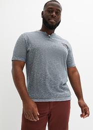 Henleyshirt, Kurzarm mit Komfortschnitt, bpc bonprix collection
